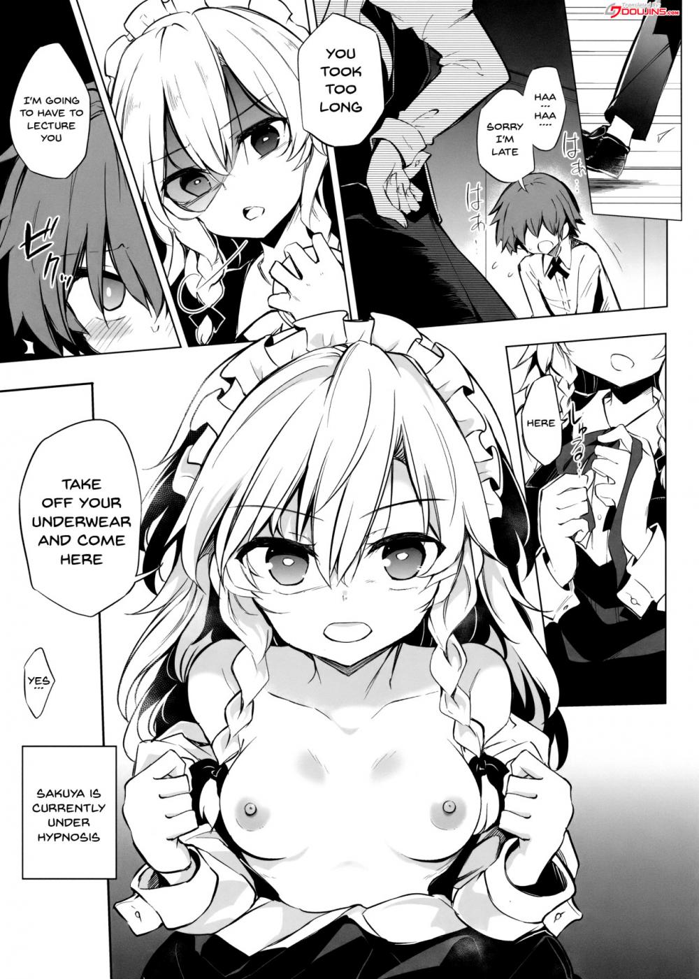 Hentai Manga Comic-Firm Sakuya-san's Hypnotism-Read-2
